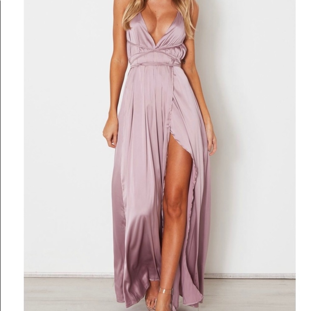 Akela Maxi Dress Mauve